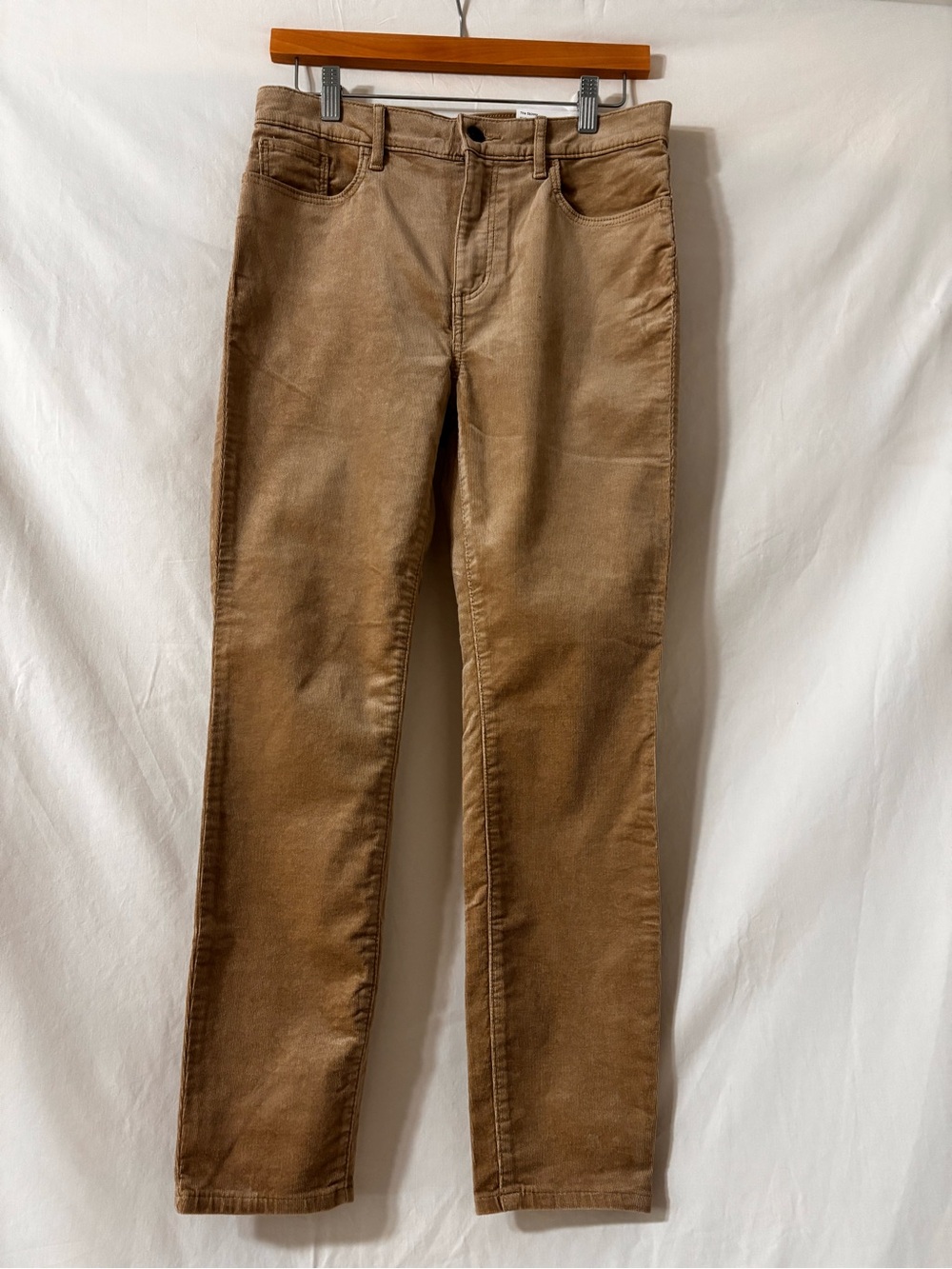 LOFT Slim Straight women’s corduroy in Warm Brown